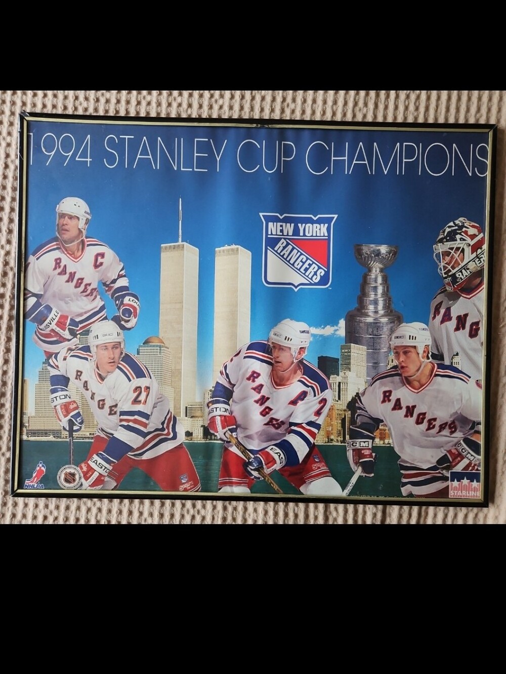 1994 Stanley Cup Champions Poster